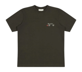 T-Shirt Bram's Fruit Flora Solid Herren Charcoal