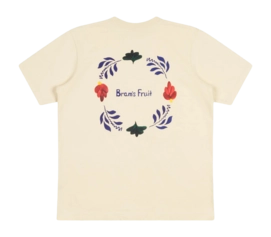 2---Beige Flora T-shirt_Back copy