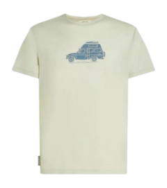 T-Shirt Icebreaker Men Merino 150 Tech Lite SS Tee Cosy Camper Ashen
