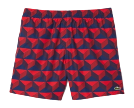 Maillot de Bain Lacoste Men MH7628 Penumbra/Alizarin Red