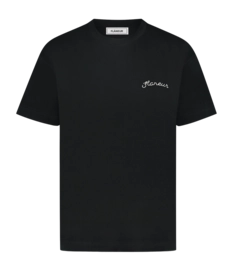 T-Shirt Flâneur Signature Herren Black