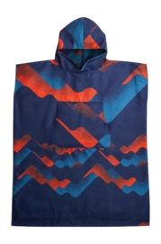 Poncho Pack Towl Changing Poncho Riso Wave