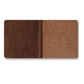 Plaid Ibena Sorrento Choco/Middelbruin