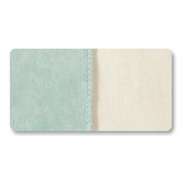 Unidecke Ibena Sorrento Doubleface Mint/Wollweiß