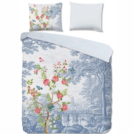 Dekbedovertrek Good Morning Vintage Blue Katoen