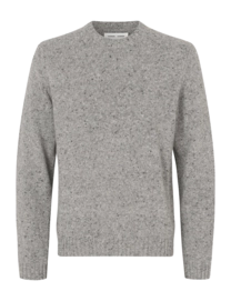 Pullover Rundhalsausschnitt Samsoe Samsoe Sanataniel Sweater Herren Grey Melange