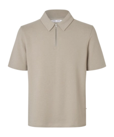 Poloshirt Samsoe Samsoe Saolli HZ Herren Elephant Skin