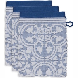 Washcloth Pip Studio Tile de Pip Blue (Set of 3)