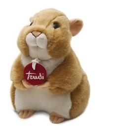 Knuffel Trudi Hamster Squit Beige 19 cm