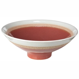 Schaal POLSPOTTEN Layers Red Grey Ø34 cm