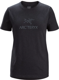 T-Shirt Arc'teryx Femme Arc'Word SS Black Heather