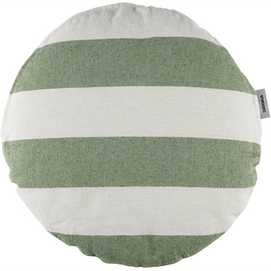 Sierkussen VT Wonen Bold Round Cushion Groen (40 x 40 cm)