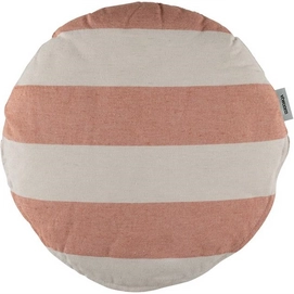 VT Wonen Bold Round Cushion Pêche (45 x 45 cm)