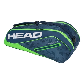 Tennis Bag HEAD Tour Team 6R Combi Navy Green