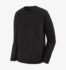 Haut Patagonia Homme LS Cap Cool Trail Shirt Black