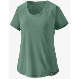 T-Shirt Patagonia Woman Cap Cool Trail Shirt Hemlock Green