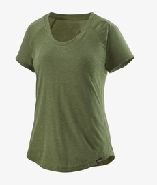 T-shirt Patagonia Femmes Cap Cool Trail Shirt Camp Green