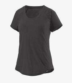 T Shirt Patagonia Femme Cap Cool Trail Shirt Ink Black