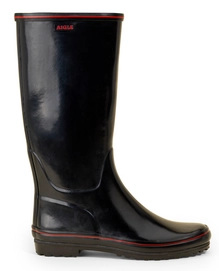 Regenlaars Aigle Women Venise Marine Rouge