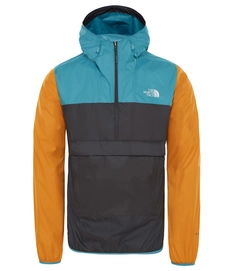 Jas The North Face Men Fanorak Asphalt Grey Storm Blue