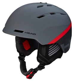 Skihelm HEAD Unisex Varius Anthracite Red
