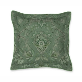 Coussin Pip Studio Kyoto Nights Square Green Percal (45 x 45 cm)