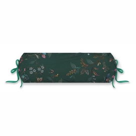 Dekoratives Kissen Pip Studio Kawai Flower Roll Dark Green Percal ( 22 x 70 cm)