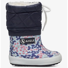 Regenlaars Aigle Kids Giboulee Print Sandy Blue