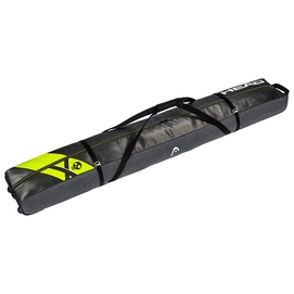 Skitasche HEAD Rebels Double Ski Anthracite Neon Yellow
