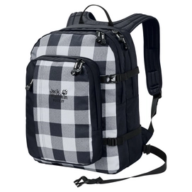 Rucksack Jack Wolfskin Berkeley Grey Lumber Check Damen & Herren