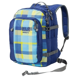 Rucksack Jack Wolfskin Berkeley S Blue Woven Check Kinder