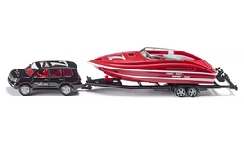 Siku Personenwagen Met Motorboot