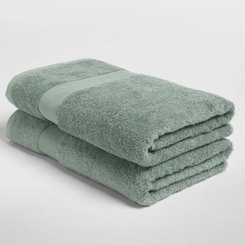 Bath Towel Yumeko Sea Green (Set of 2)