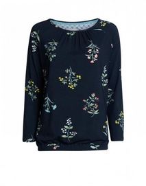 Top Pip Studio Teddy Winter Wonderland XL LS Dunkelblau Damen