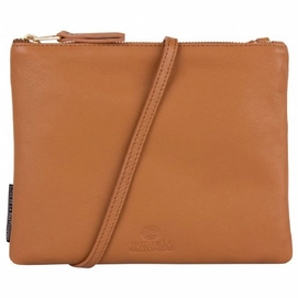 Crossbody Fred de la Bretoniere Women Bregje Soft Nappa Cognac Small