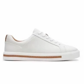 Sneaker Clarks Un Maui Lace White Leather Damen-Schuhgröße 36