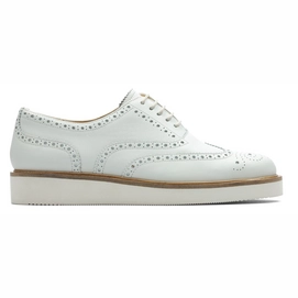 Sneaker Clarks Baille Brogue White Leather Damen-Schuhgröße 36