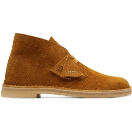 Chaussures à Lacets Clarks Originals Men Desert Boot Brown Orange Suede-Taille 41