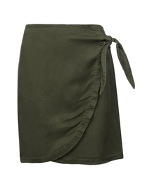 Rok Protest Women Cam Skirt True Olive