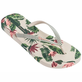 Flip Flops Ipanema I Love Tropical Beige Grün Damen