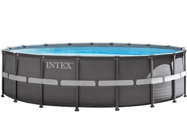 Pool Intex Ultra Frame 549 x 132 cm mit Sandfilterpumpe