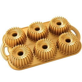 Moule à Muffin Nordic Ware Brilliance Gold