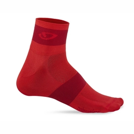 Chaussettes de Cyclisme Giro Comp Racer Bright Red-Taille 46 - 48