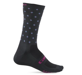 Fietssok Giro Comp High Rise Charcoal Crossfade