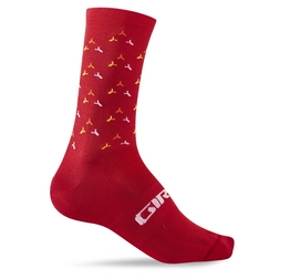 Fietssok Giro Comp High Rise Red Orange Turbine