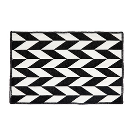 Placemat Dutchdeluxes Woven Black & White Herringbone (set van 4)