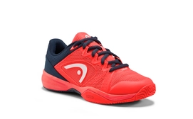 Tennisschuh HEAD Revolt Pro 2.5 Neon Red Dark Blue Kinder