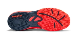 Tennisschoen HEAD Junior Revolt Pro 2.5 Neon Red Dark Blue