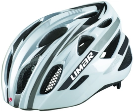 Fietshelm Limar 555 Wit Zilver/Titanium