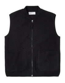 Waistcoat Universal Works Men Zip Black
